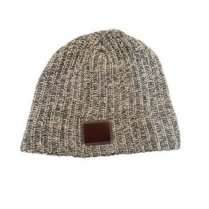 Love Your Melon Stylish Gray Knit Beanie